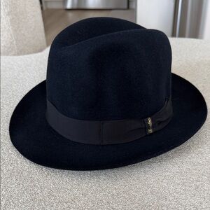 Black Fedora Hat